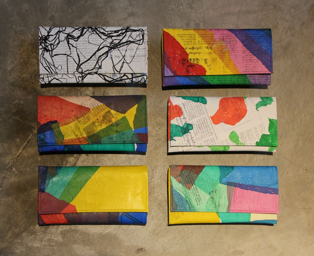 Recycled Plastic Wallet Hla Day Myanmar