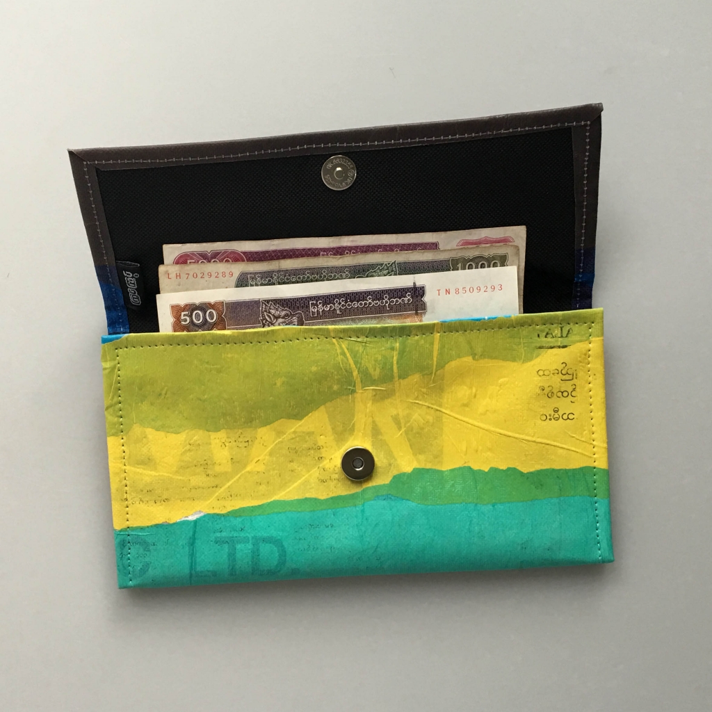 Recycled Plastic Wallet Hla Day Myanmar