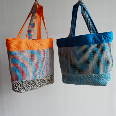 Fair Trade Shoulder Bag Cotton - Embroidered Handmade